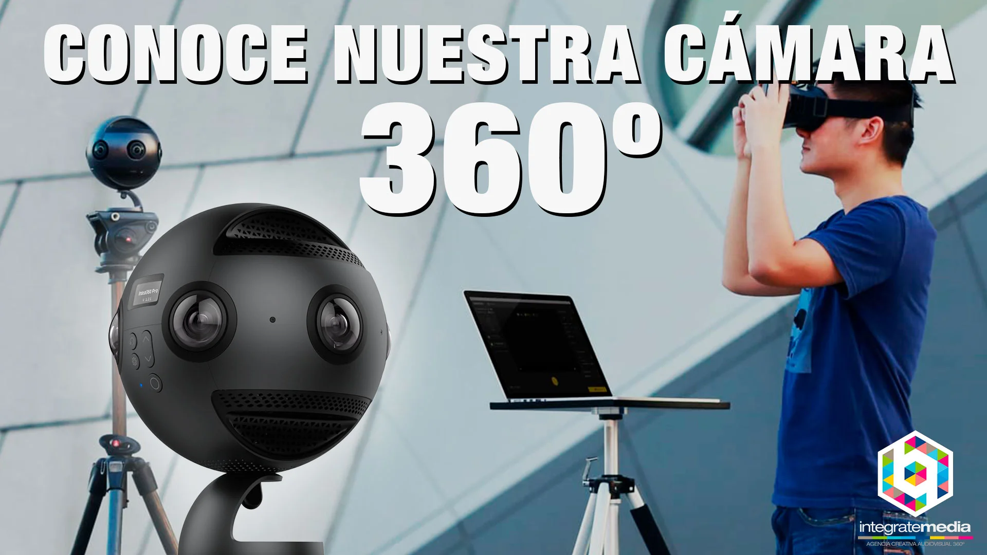 Insta360 Pro Cámara de vídeo 360º 8K